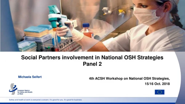Social Partners involvement in National OSH Strategies Panel 2