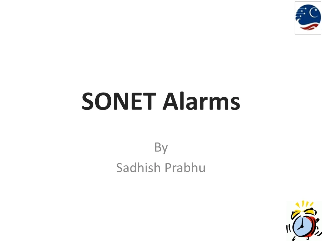 sonet alarms