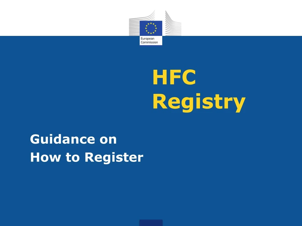 hfc registry