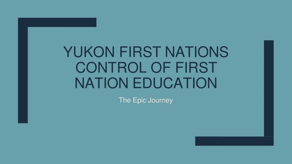 yukon first nations