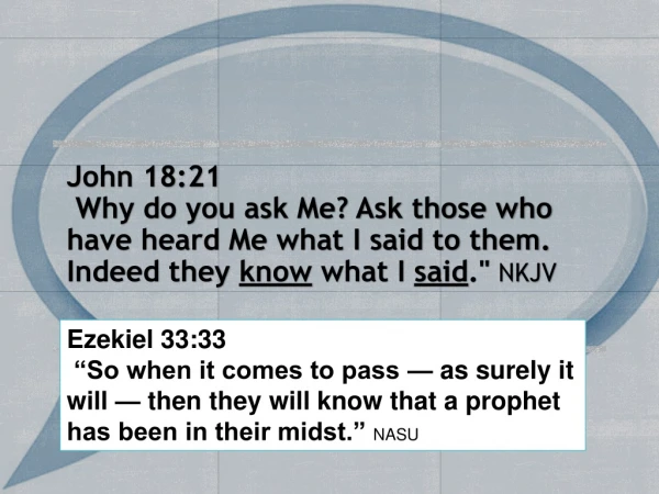 Ezekiel 33:33