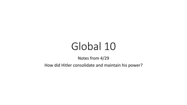 Global 10