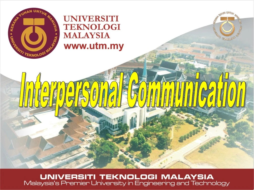 interpersonal communication