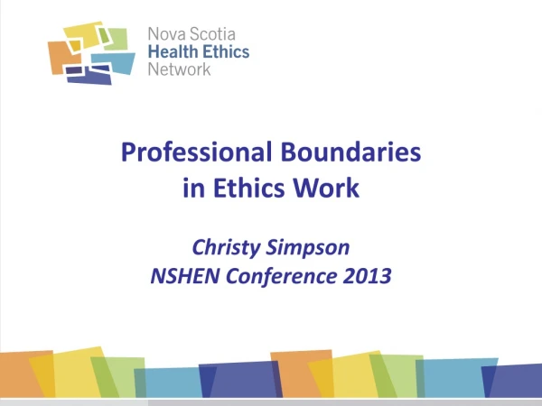 Christy Simpson NSHEN Conference 2013