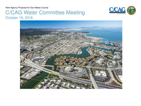 C/CAG Water Committee Meeting October 19, 2018