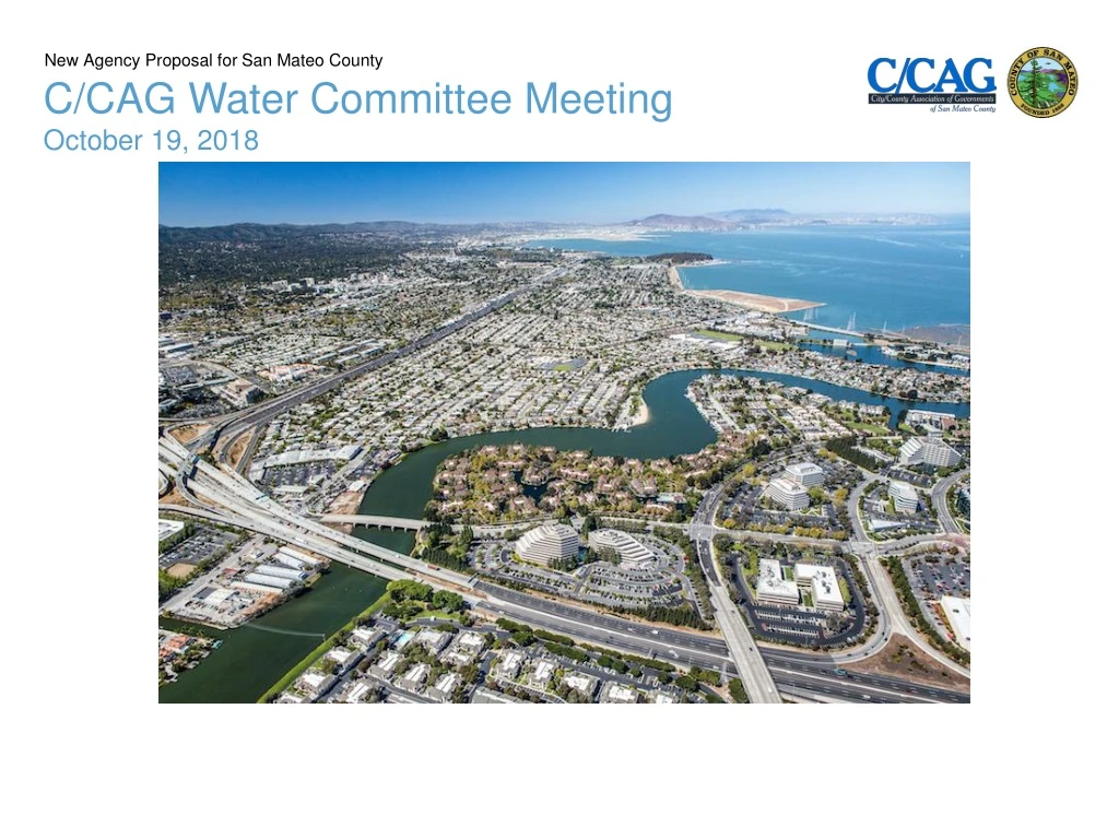 c cag water committee meeting october 19 2018