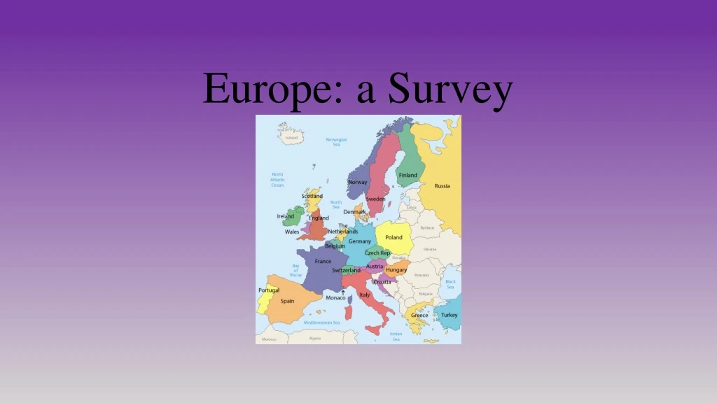 europe a survey