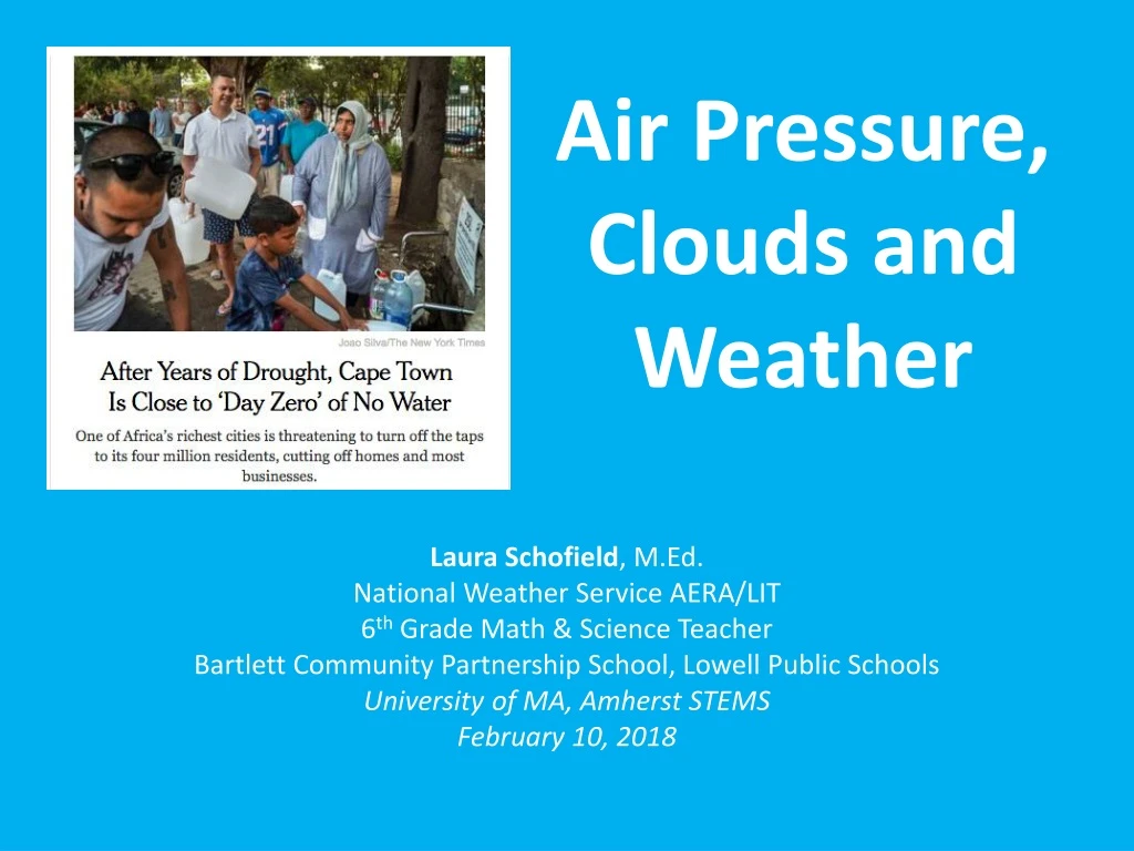 air pressure clouds and weather