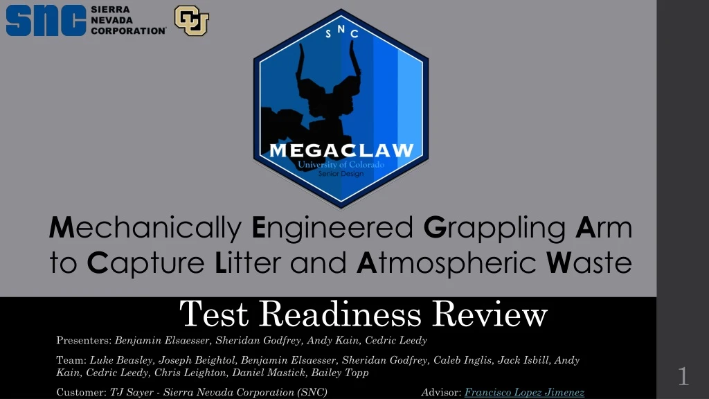 test readiness review