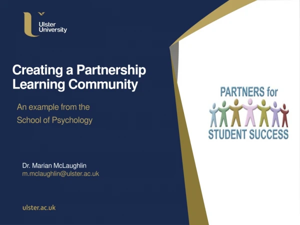 Creating a Partnership Learning Community