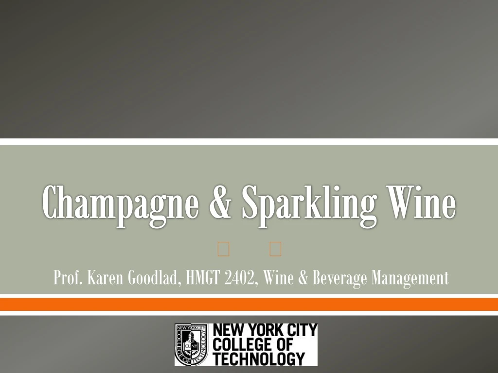 champagne sparkling wine