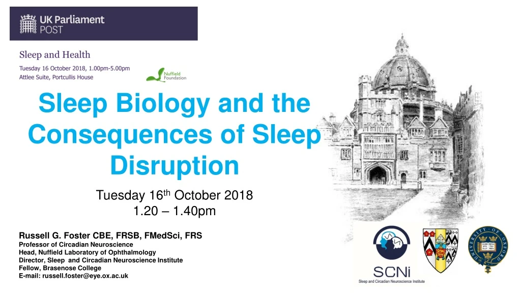 sleep biology and the consequences of sleep