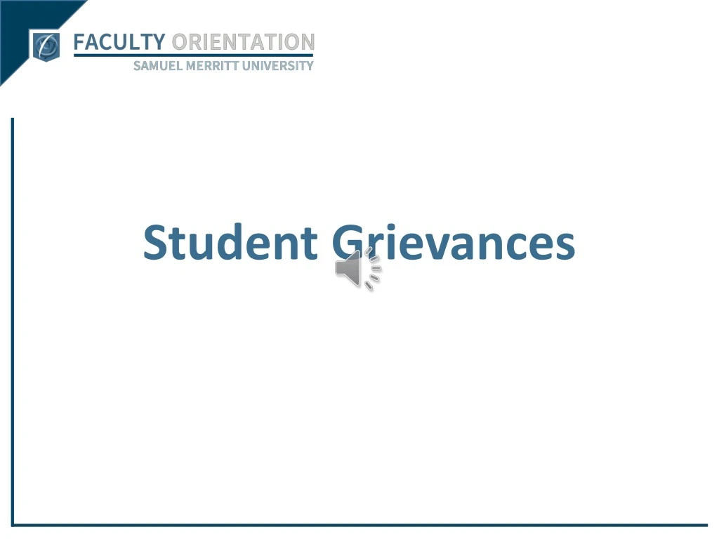 student grievances