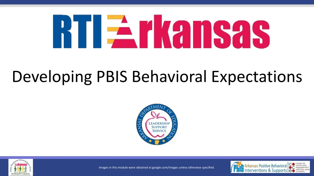 developing pbis behavioral expectations