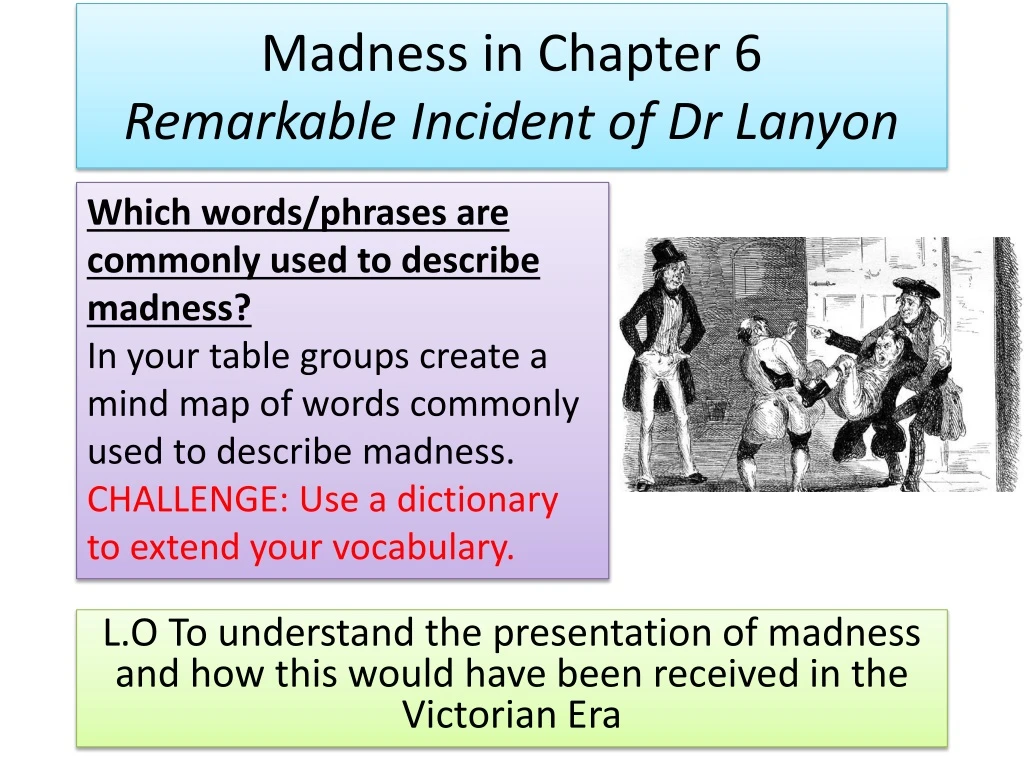 madness in chapter 6 remarkable incident of dr lanyon