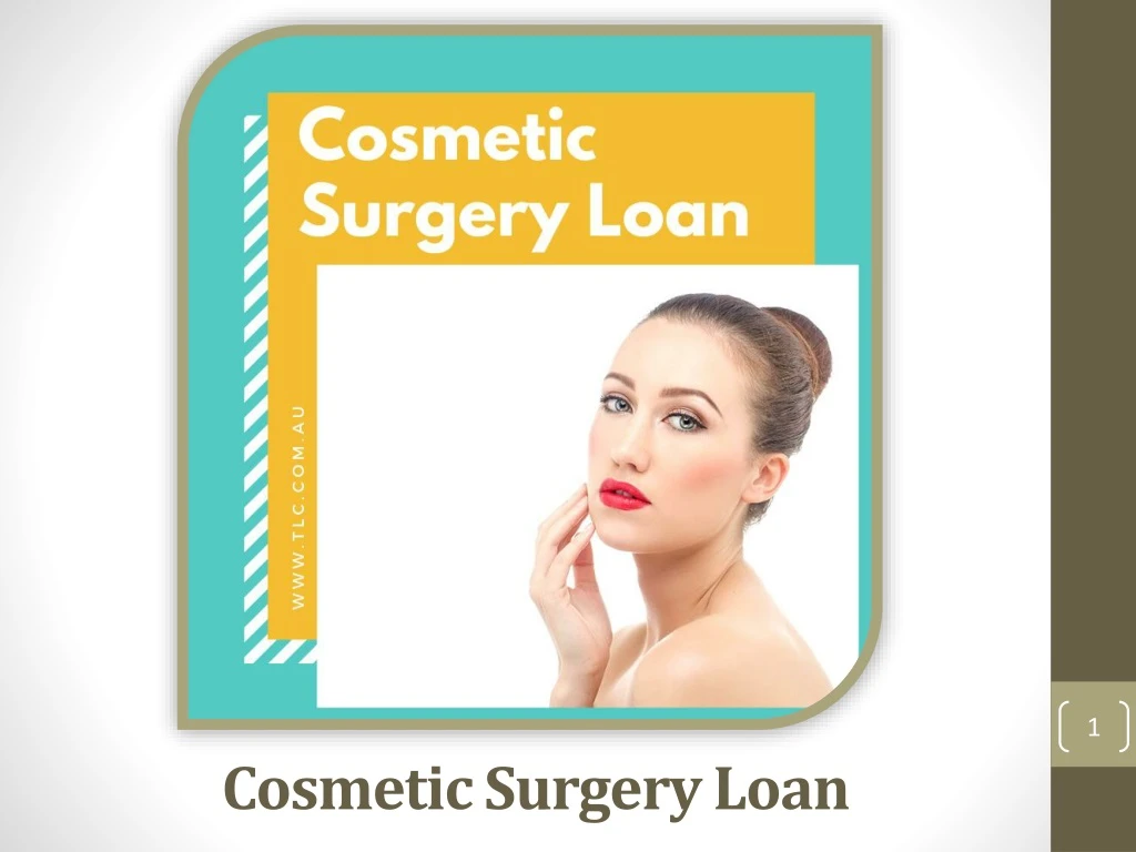 cosmetic surgery loan