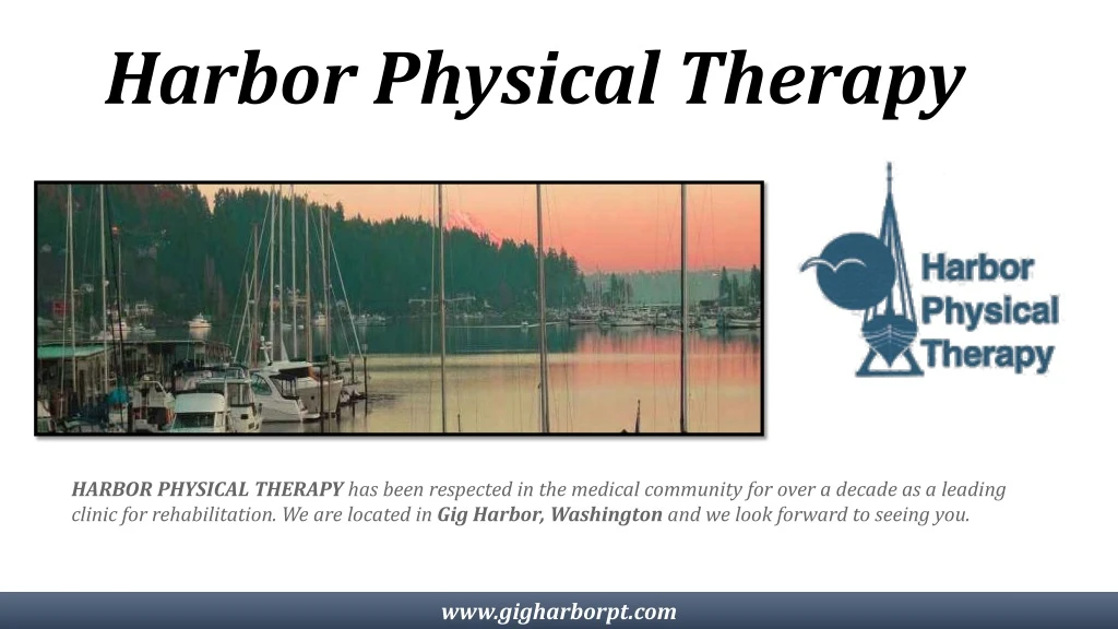 harbor physical therapy