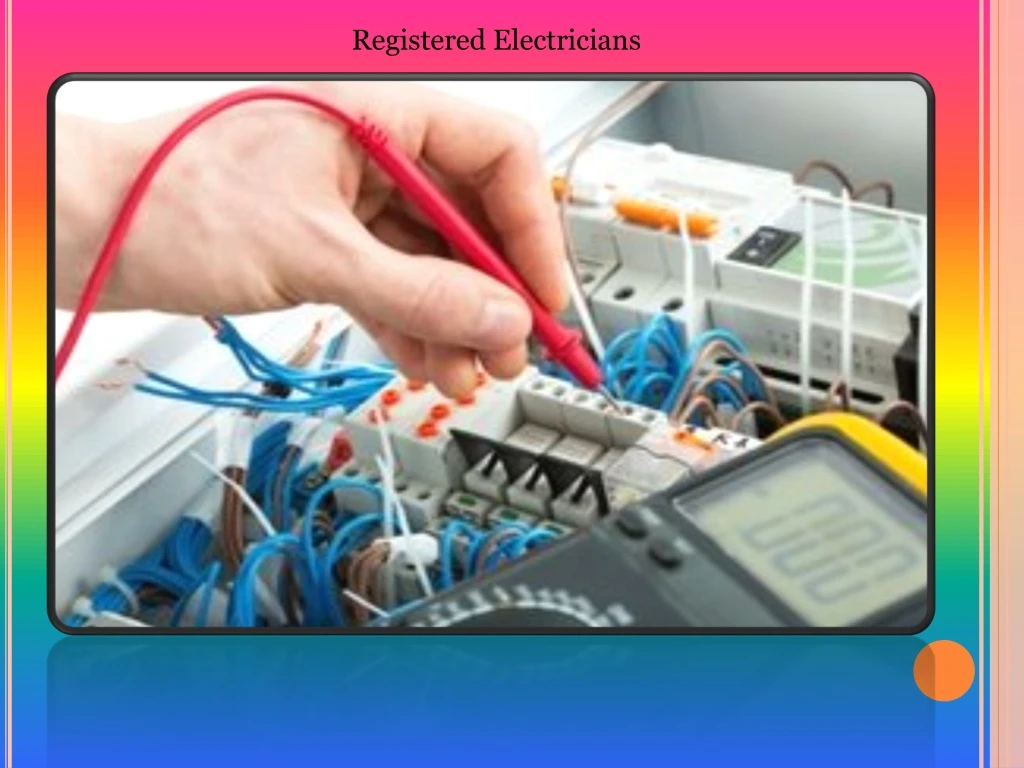 registered electricians