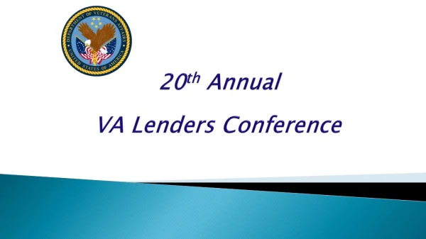 VA Lenders Conference