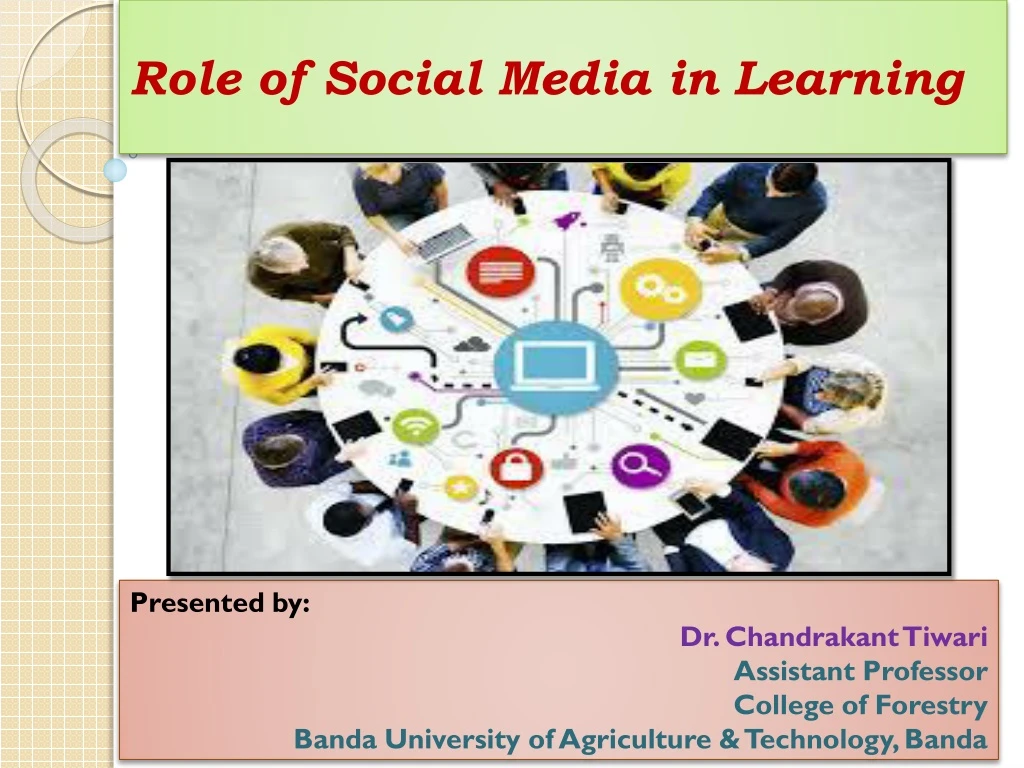 role of social media in learning