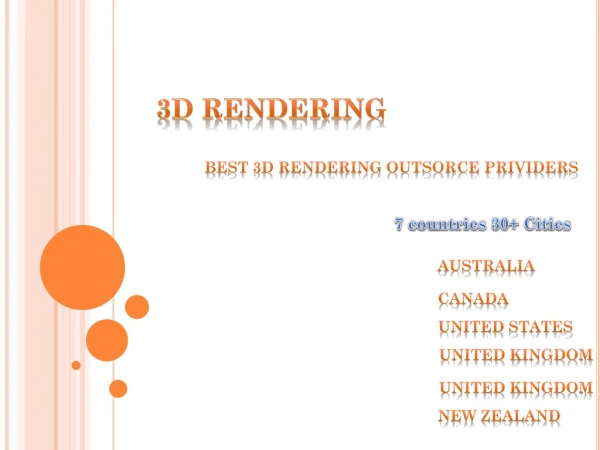 3d rendering