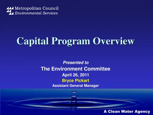 Capital Program Overview