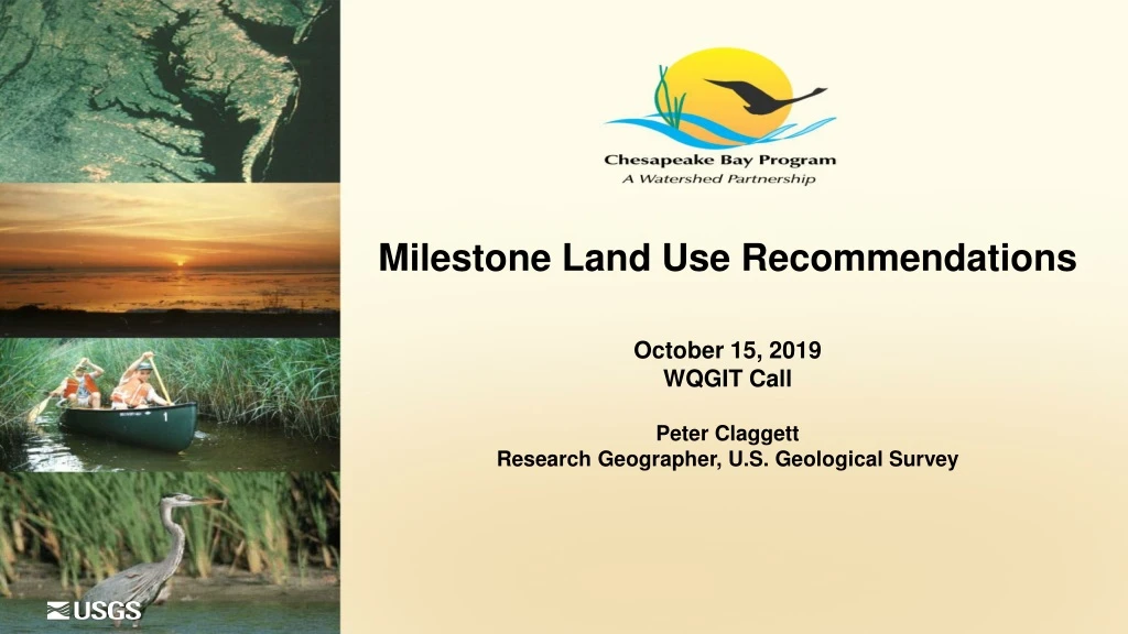 milestone land use recommendations october