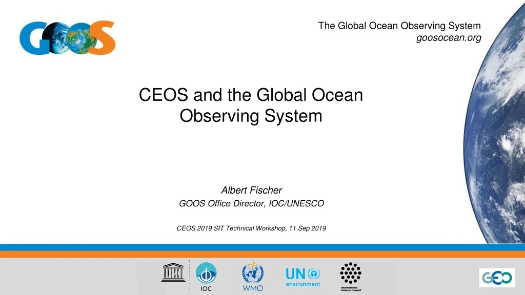ceos and the global ocean observing system