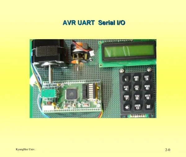 AVR UART Serial I/O