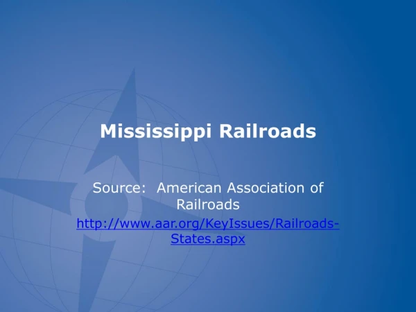 Mississippi Railroads
