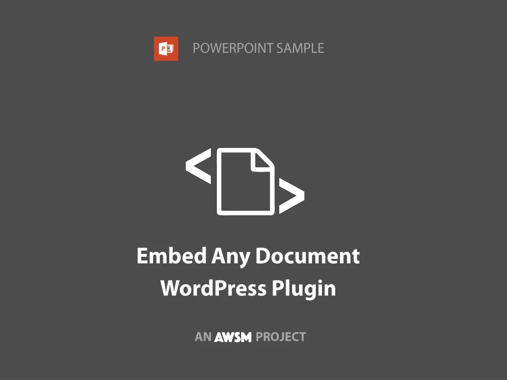 embed any document wordpress plugin