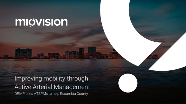 Improving mobility through Active Arterial Management DRMP uses ATSPMs to help Escambia County