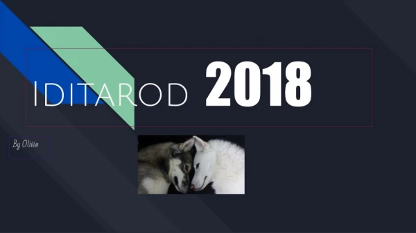 Iditarod 2018
