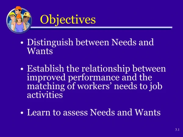 Objectives