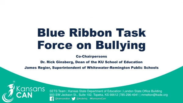 Blue Ribbon Task Force on Bullying