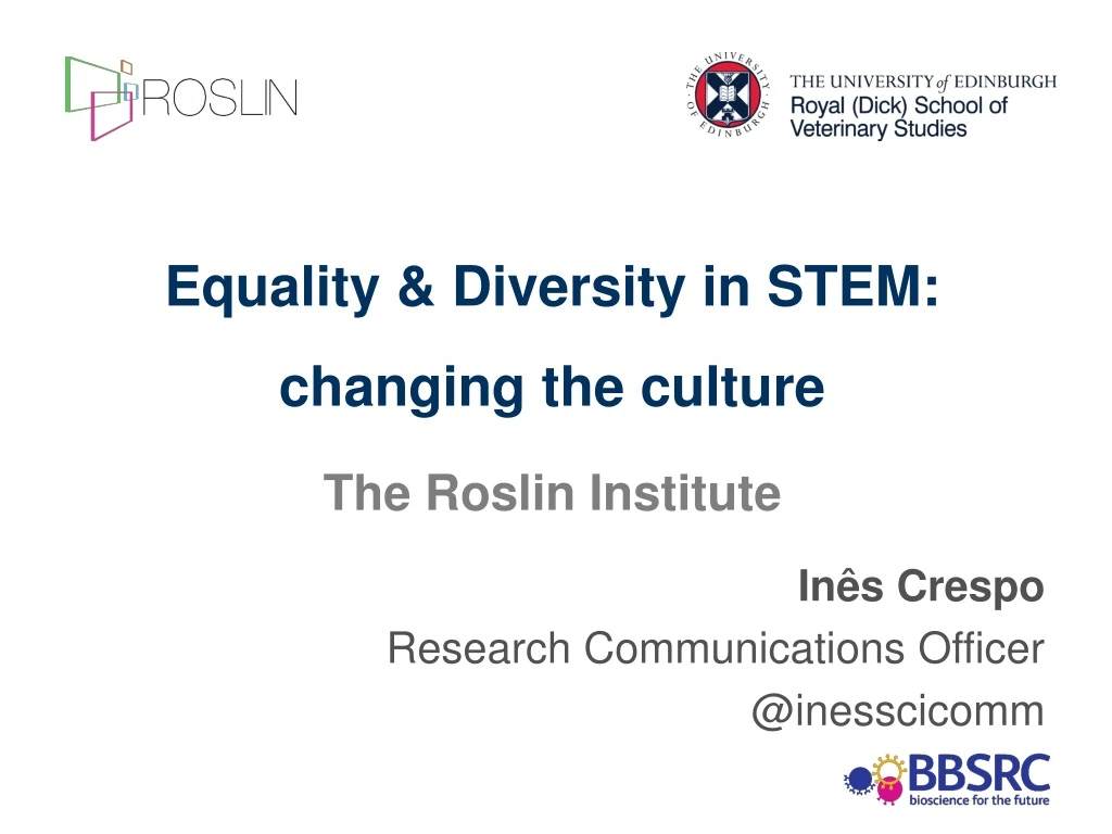 equality diversity in stem changing the culture