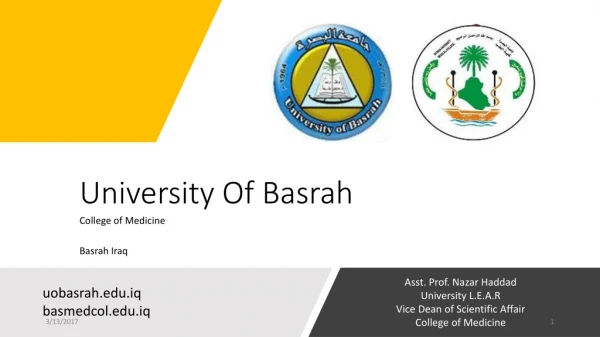 University Of Basrah