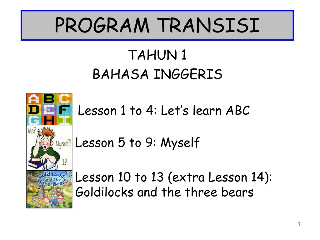 program transisi