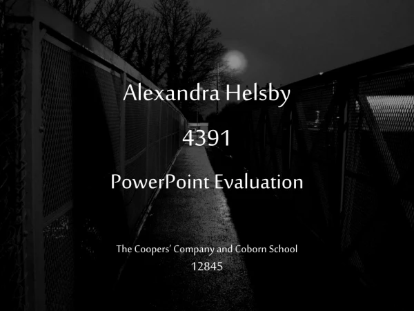 Alexandra Helsby