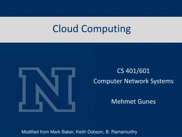 Cloud Computing