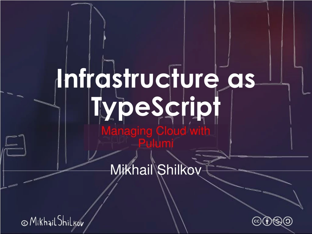 infrastructure as typescript