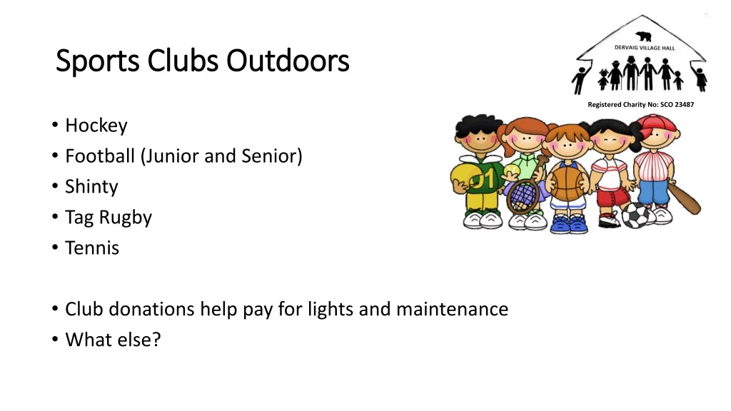 sports clubs outdoors