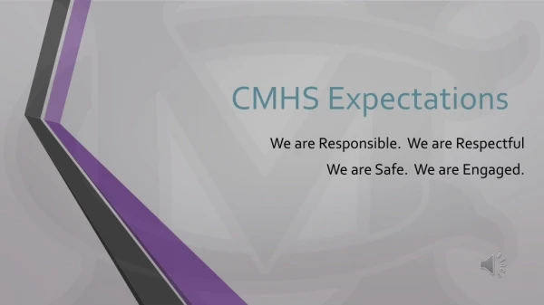CMHS Expectations