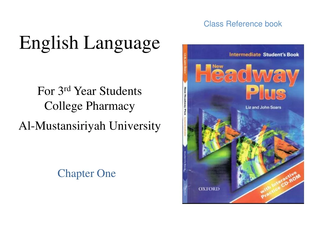 class reference book