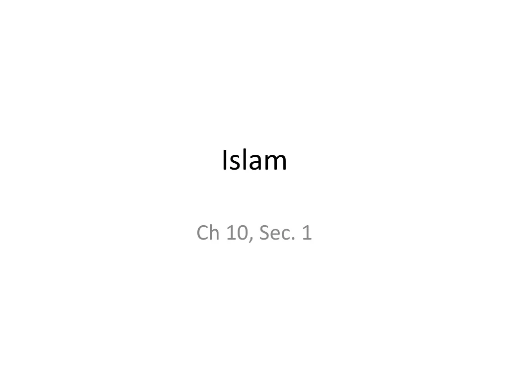 islam