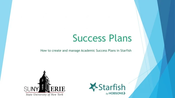 Success Plans