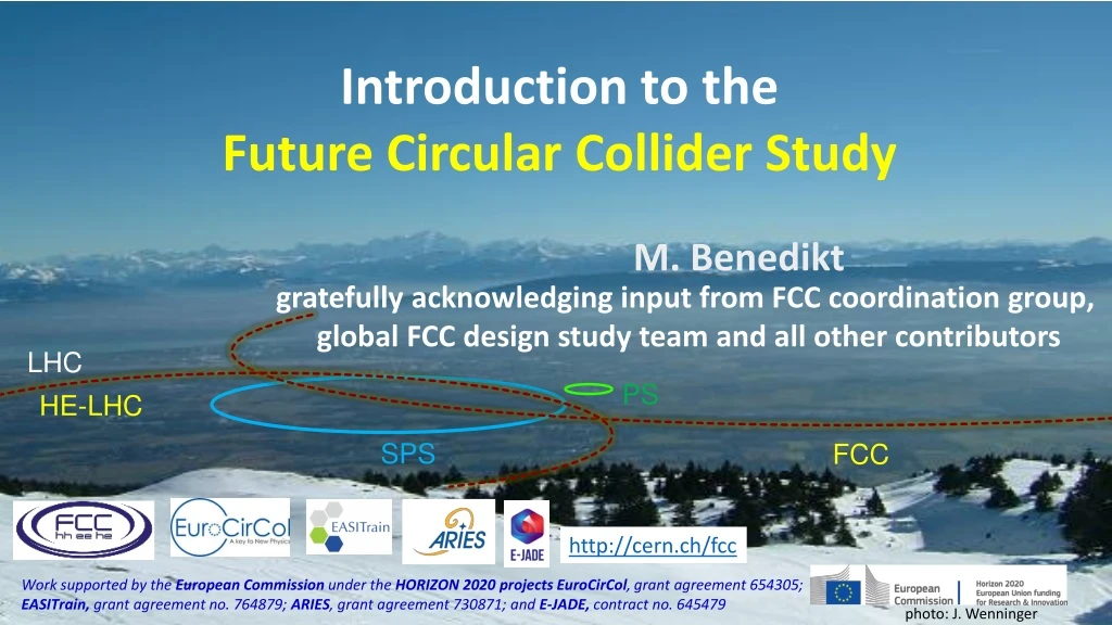 introduction to the future circular collider study