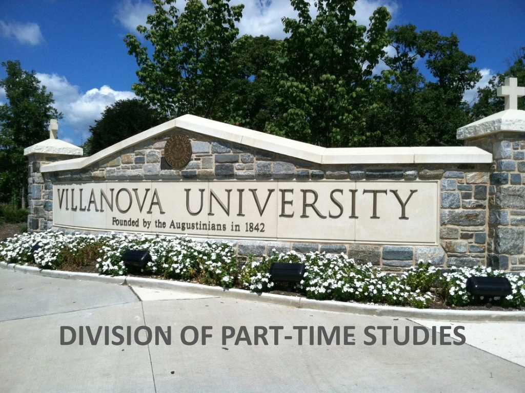 division of part time studies