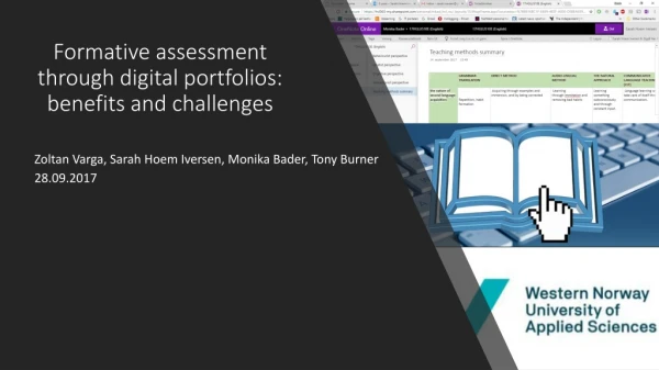 Formative assessment through digital portfolios: benefits and challenges