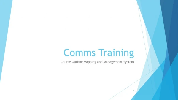 Comms Training